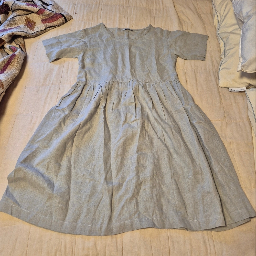 Linenfox Linen Fox Anna Dress! Size XS